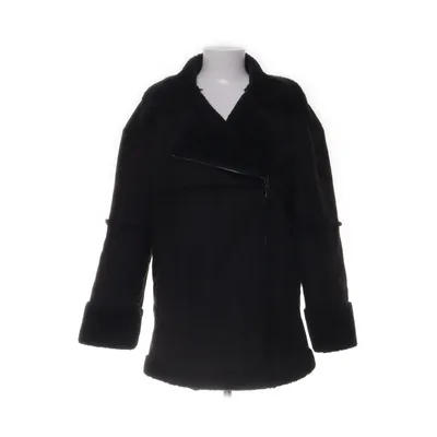 Shearling jas (Bruin) van Karo Kauer x NA-KD Imitatiebont, Polyester