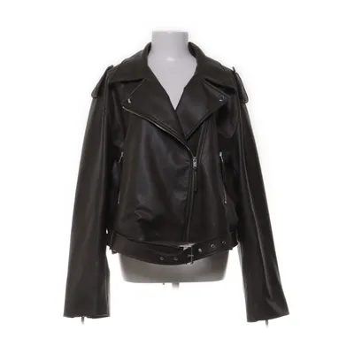 Biker jacket (Brown) from Gina Tricot Polyester, Polyurethane