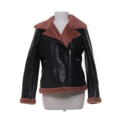 Shearlingjacka (Svart, Rosa) från Glamorous Polyester