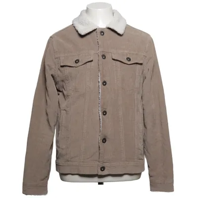 Gevoerde spijkerjas (Beige) van Jack & Jones Katoen, Polyester