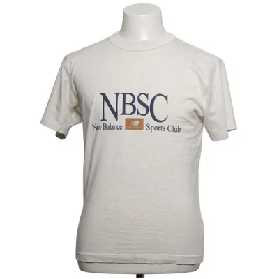 T-shirt (Gray) from New Balance Cotton, Polyester