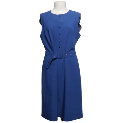 Robe (Bleu) de Nife Élasthane, Polyester, Viscose
