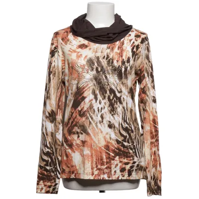 Turtleneck (Brown, Beige) from Lea H. Elastane, Viscose