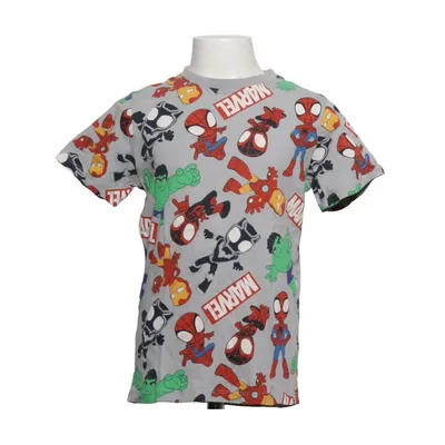 T-shirt (Grijs, Meerkleurig) van H&M x Marvel Katoen