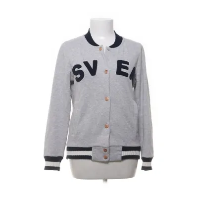 Varsity-jack (Grijs, Blauw) van Svea Katoen, Polyester