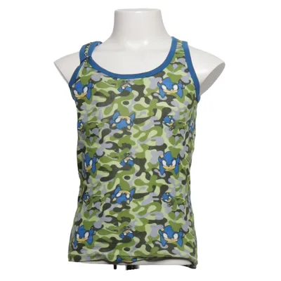 Débardeur (Vert, Multicolore) de Sonic Coton
