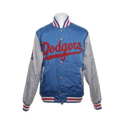 Collegejacka (Blå, Grå, Röd) från Majestic Athletic Nylon, Polyester