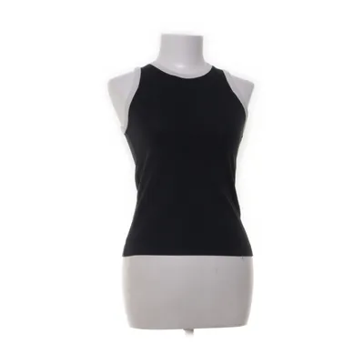 Tank Top (Black, White) from Massimo Dutti Cotton