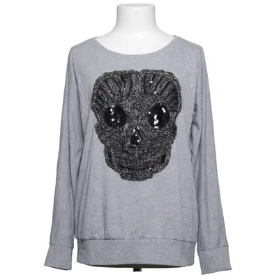 T-shirt à manches longues (Gris) de Sublevel Coton, Élasthane, Polyester