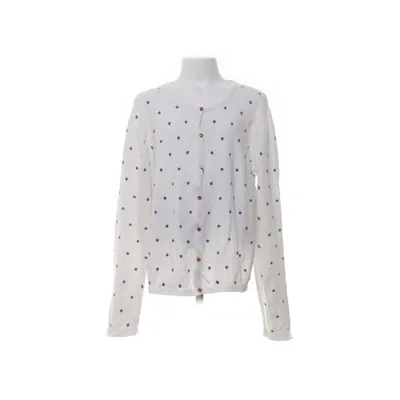 Kofta (Vit, Flerfärgad) från Zara Knitwear Bomull