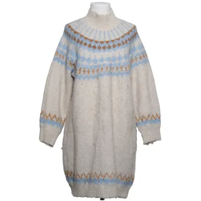 Klänning (Beige, Blå, Brun) från YAS Akryl, Alpackaull, Nylon, Polyester