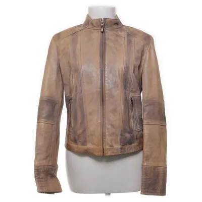 Läderjacka (Beige, Flerfärgad) från Garcia