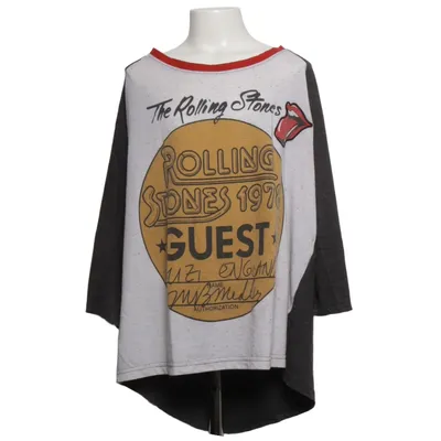 T-shirt (Gris, Blanc, Rouge) de The Rolling Stones Coton, Polyester