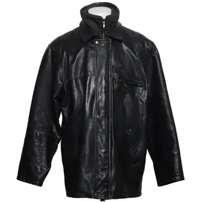 Veste en cuir (Noir) de Molltan Cuir