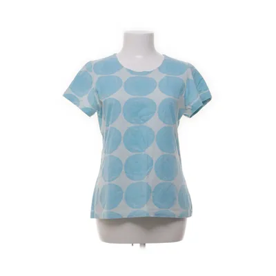 T-shirt (Blå, Vit) från Marimekko Bomull, Elastan