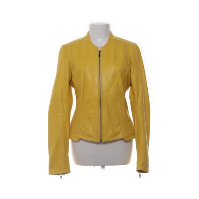 Läderjacka (Gul) från Molltan Skinn, Polyester