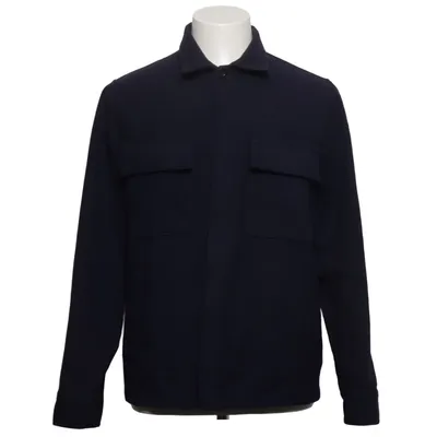 Overshirt (Blue) from A Day's March Polyamide, Wool