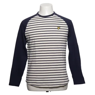 Långärmad t-shirt (Vit, Blå) från Lyle & Scott Bomull
