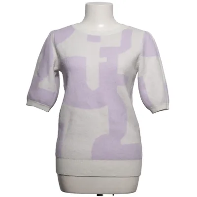 Topp (Vit, Lila) från Yaya Women Akryl, Elastan, Polyamid, Ull