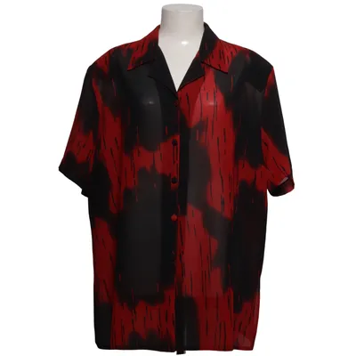 Chemise à manches courtes (Rouge, Noir, Multicolore) de SABA