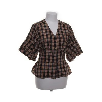 Bluse (Beige, Sort, Flerfarvet) fra Second Female Polyester