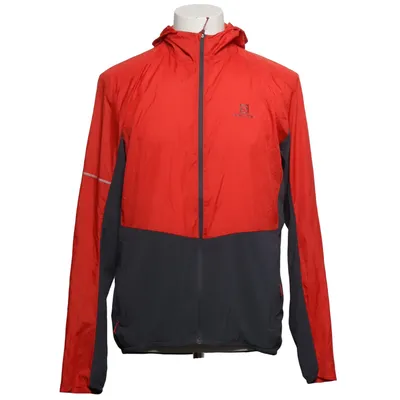 Sports jacket (Red, Gray) from Salomon Elastane, Polyester