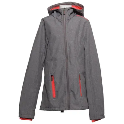 Softshell jacket (Gray) from Girls United Elastane, Polyester