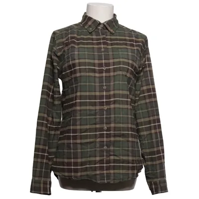 Chemise en flanelle (Vert, Marron) de Chevalier Élasthane, Coton biologique, Polyester recyclé
