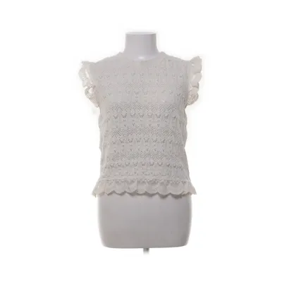 Pull sans manches (Beige) de Zara Coton, Polyester
