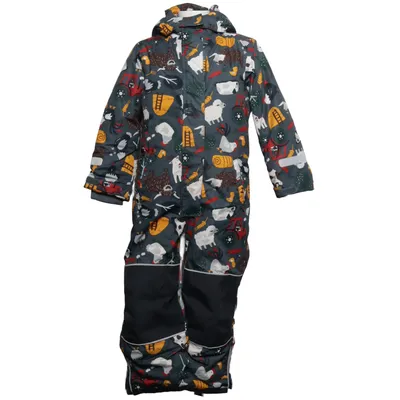 Outdoor overalls (Grå, Flerfarvet) fra Kaxs by KappAhl Polyester