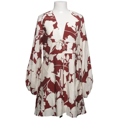 Klänning (Röd, Vit) från H&M Viskos, Polyester