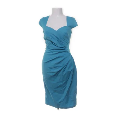Jurk (Blauw) van Lipsy London Katoen, Elastaan, Nylon, Polyester