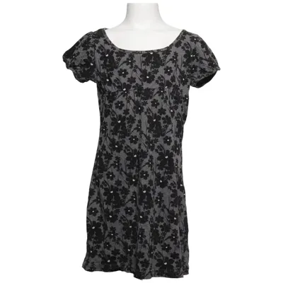 Kjole (Grå, Sort, Flerfarvet) fra H&M Young Bomuld, Polyester