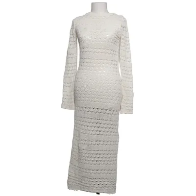 Robe longue (Blanc) de Chiquelle Coton, Polyester