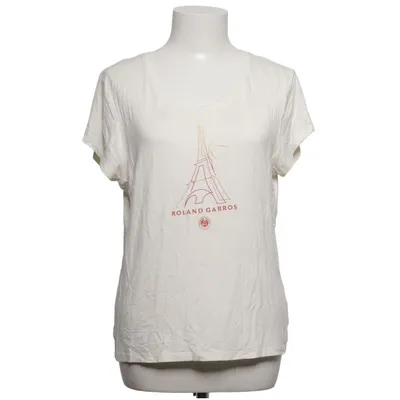 T-shirt (White) from Roland Garros Elastane, Viscose