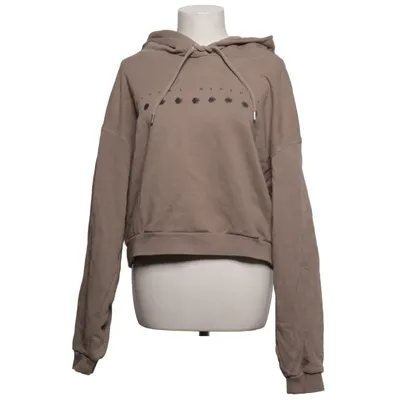 Sweat à capuche (Gris, Beige) de Sandra Mansour x H&M Coton, Polyester
