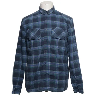 Flanellen overhemd (Blauw, Meerkleurig) van Uniforms for the Dedicated Katoen