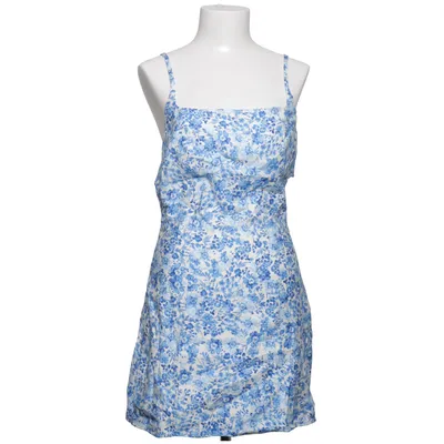 Jurk (Blauw, Wit, Meerkleurig) van Mango Polyamide, Viscose