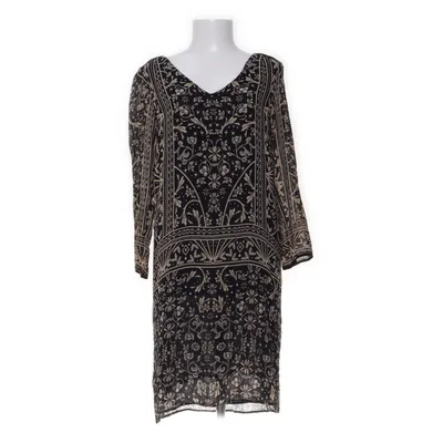 Jurk (Zwart, Beige) van Part Two Polyester, Viscose