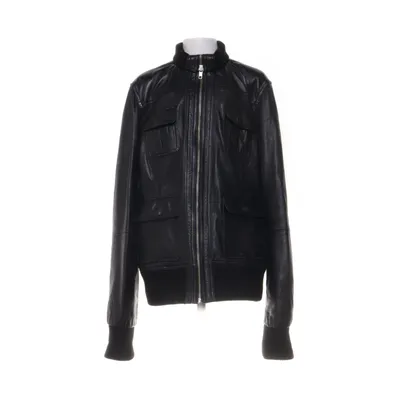 Läderjacka (Svart) från Carrie Hoxton London Polyester, Skinn