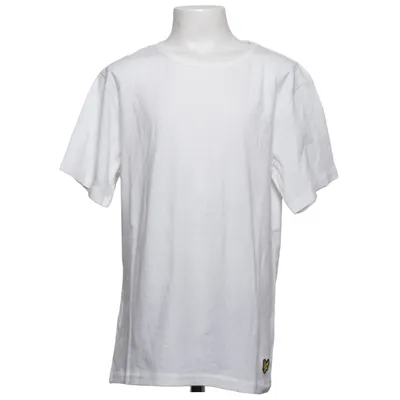 T-shirt (Vit) från Lyle & Scott Bomull, Elastan, Viskos