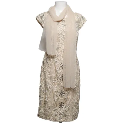 Cocktail dress (Beige, Multicolored) from Niente