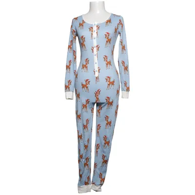 Mjukisdräkt (Blå, Flerfärgad) från Bik Bok Bomull, Polyester