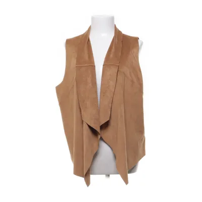 Vest (Brown) from Takko Fashion Elastane, Polyester