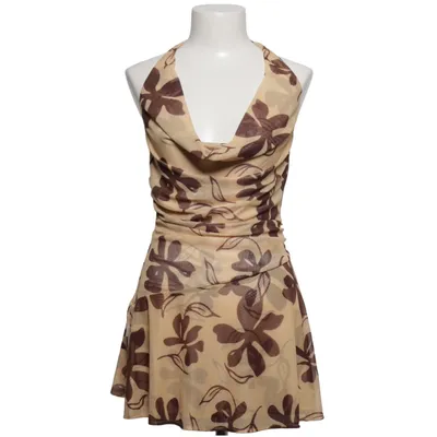 Strandkjole (Beige, Brun) Polyester