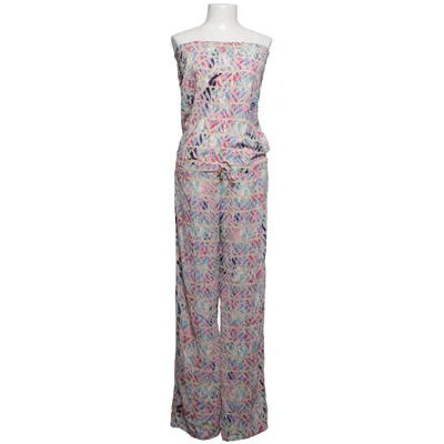Jumpsuit (Beige, Multicolored) from E7 Paris Polyester
