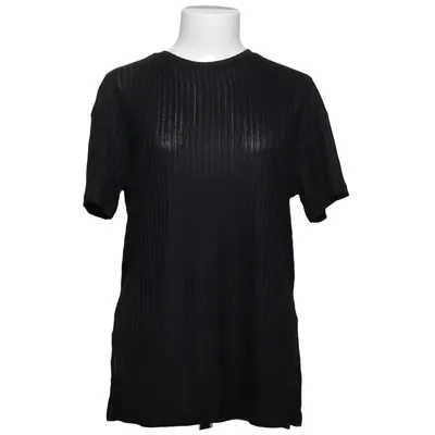 T-shirt (Sort) fra H&M Polyester, Viscose