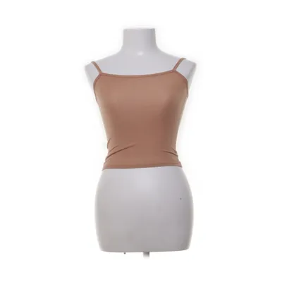 Crop top (Bruin) van Skims Elastaan, Viscose