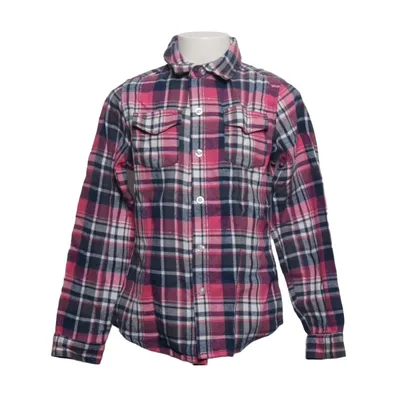 Chemise en flanelle (Rose, Bleu, Blanc) de F&F Kids Coton, Fibre métallique