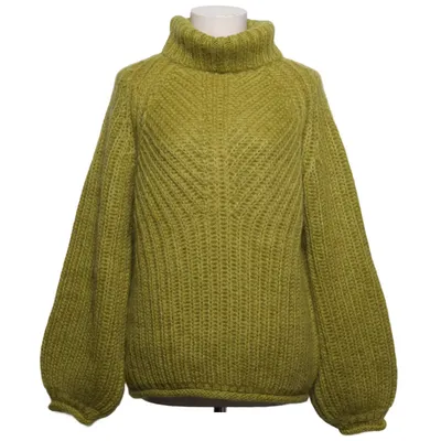 Polotröja (Grön) från Stine Goya Akryl, Mohair